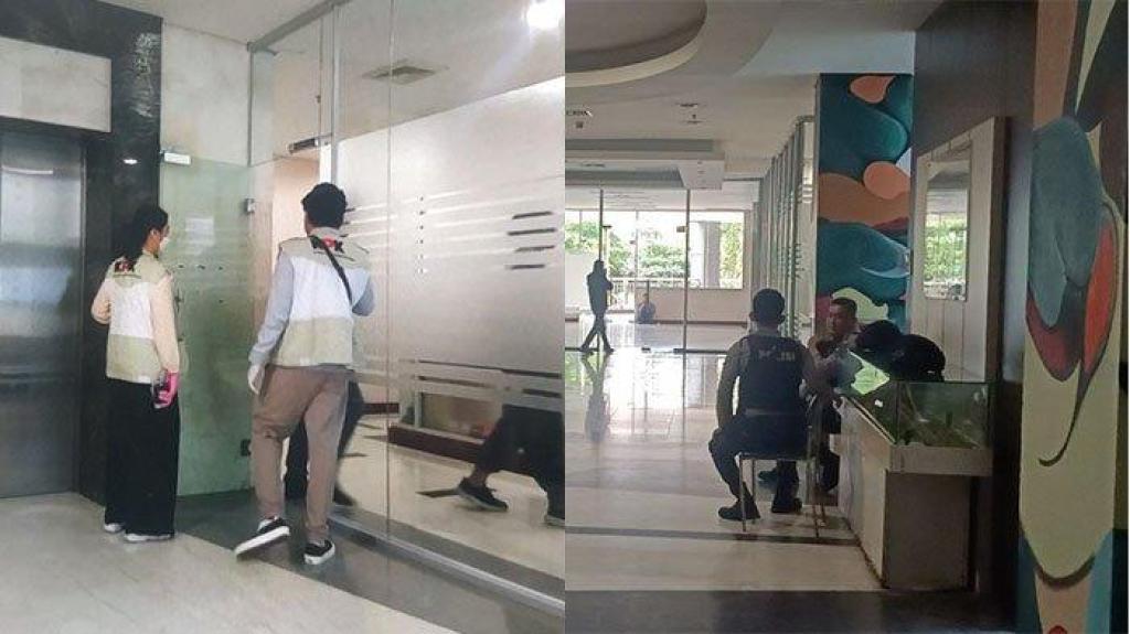 KPK Geledah Kantor Dinas PUPR Riau Selama 8 Jam, Bawa Empat Koper Diduga Barang Bukti Korupsi Flyover SKA