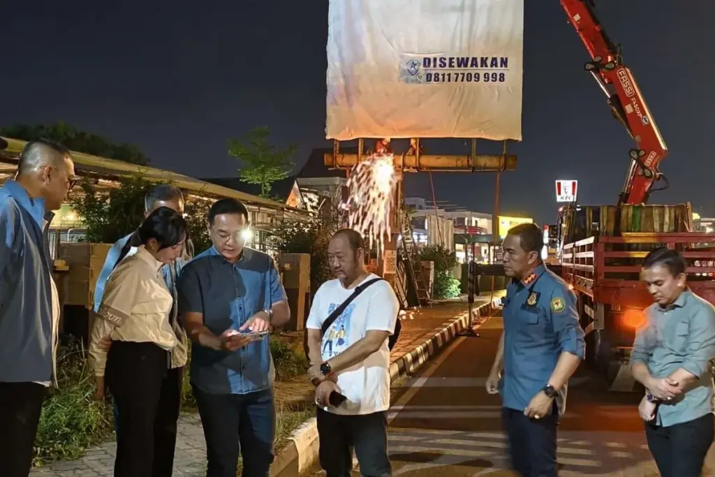 Operasi Reklame Batam Meluas ke Mainland, Pemko Ingatkan Pentingnya Izin