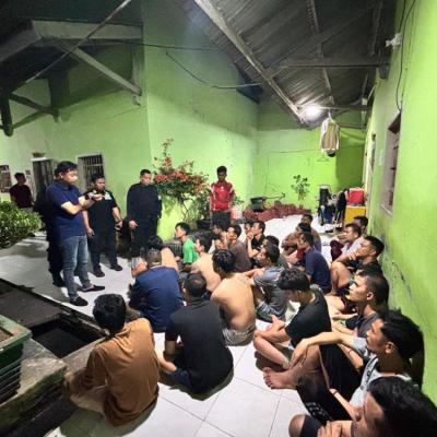 Lapas Pekanbaru Gelar Razia Gabungan dan Tes Urine Tahanan