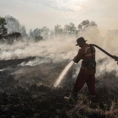 Hari Pertama Lebara, 3 Titik Panas Menyala di Riau