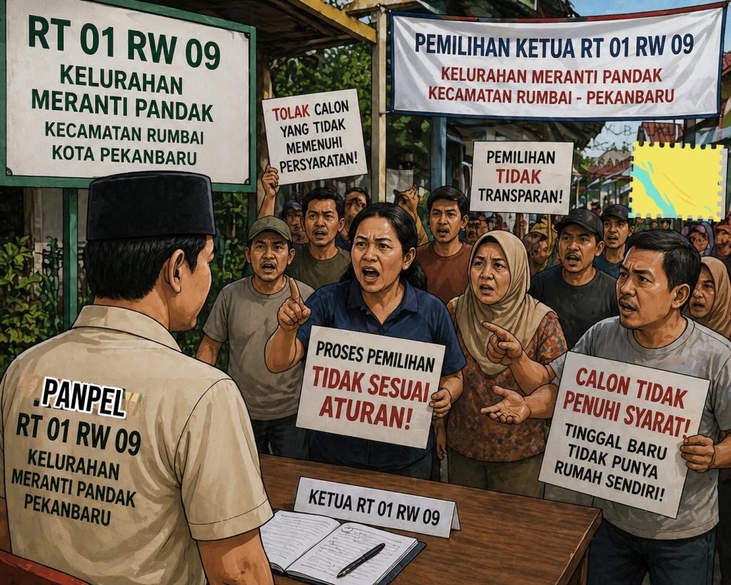 Soroti Dugaan Pelanggaran Syarat, Dua Calon Ajukan Keberatan Pemilihan Ketua RT di Meranti Pandak