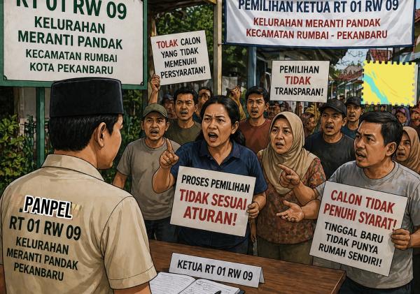 Soroti Dugaan Pelanggaran Syarat, Dua Calon Ajukan Keberatan Pemilihan Ketua RT di Meranti Pandak