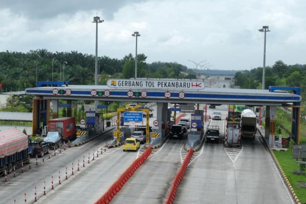 Cegah Macet Saat Mudik, Operasional Truk Besar di Tol Pekanbaru–Dumai Dibatasi