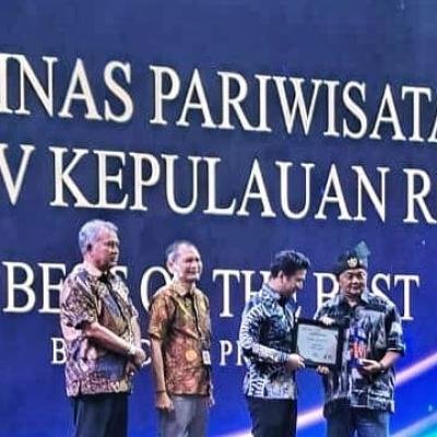 Dinas Pariwisata Kepri Raih Best of The Best Branding Promotion di Ajang Jatim Fest 2025
