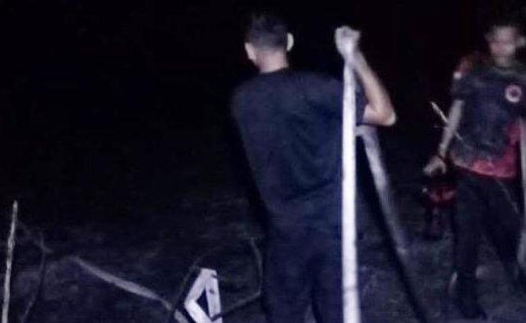 Karhutla Menyala di Tengah Kondisi Hujan dan Banjir di Kampar