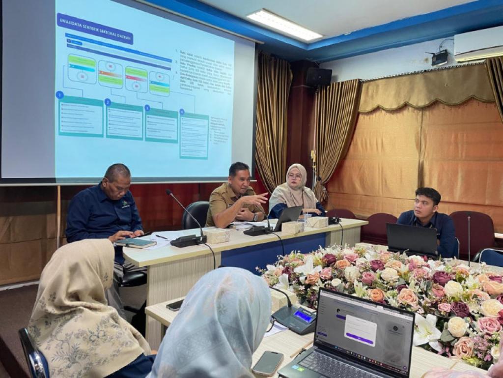 Pemkab Kampar Gelar Evaluasi Satu Data 2024, Targetkan Peningkatan Statistik Sektoral 2025