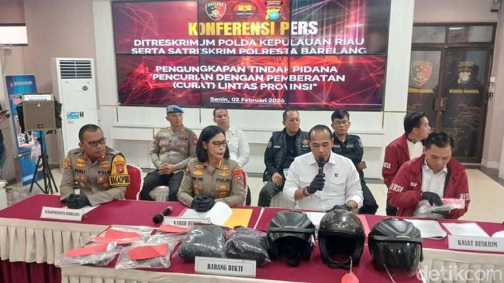 Curi Perhiasan dan Valuta Asing, Komplotan Bobol Rumah Lintas Provinsi Dibekuk Polisi