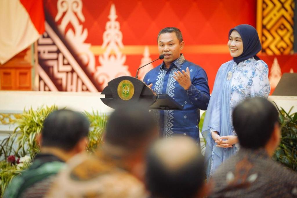 Sambut Danlanud RSN Yang Baru, Gubernur Wahid Harapkan Dukungan Cegah Karhutla