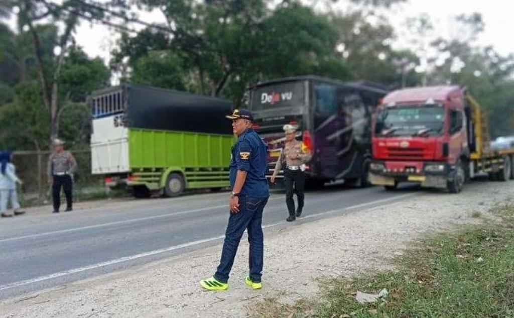 Gelar Operasi di Jalan SM Amin, Polda Riau Tindak 108 Pelanggar Lalu Lintas
