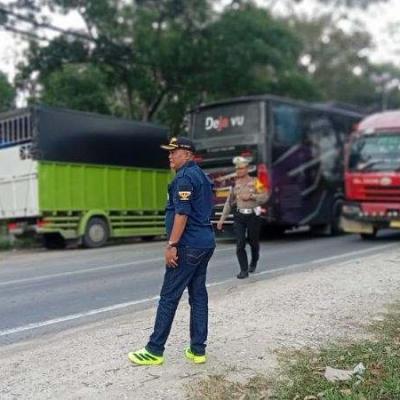 Razia ODOL di Pekanbaru, 38 Sopir Truk Terjaring Pelanggaran Berat