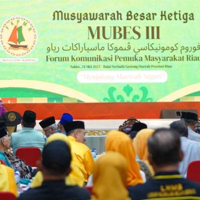 Buka Mubes III FKPMR Resmi, Pj Sekdaprov Harap Lahir Rumusan Bijak untuk Pembangunan Riau ke Depan