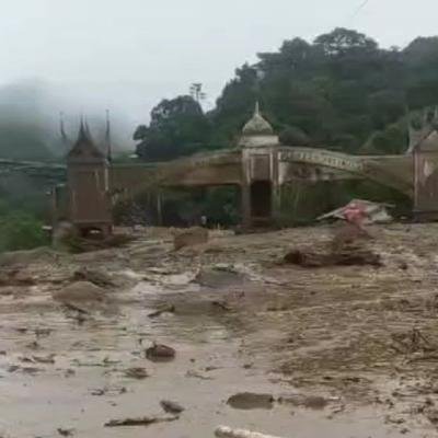 Terseret Banjir Bandang di Jembatan Kembar Padang Panjang, Jenazah Pelda Yudi Gunardi Ditemukan