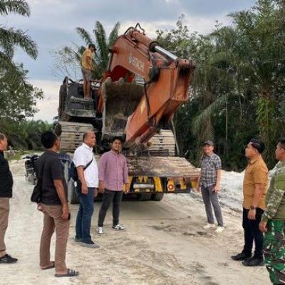 Alat Berat Beroperasi Tanpa Izin, Tambang Ilegal di Kampar Dibongkar Aparat