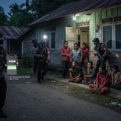 Janji Kerja ke Negeri Seberang Berujung Penggerebekan: Kisah PMI Ilegal di Bengkalis