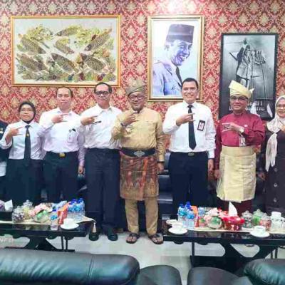 Bertemu Wali kota Tanjungpinang, Kakan Kemenkum Kepri Bahas Soal Posbankum