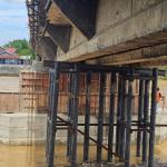 Jembatan Sungai Rokan di Rohul Ditutup Sementara Untuk Perbaikan, Warga Diminta Cari Jalur Alternatif