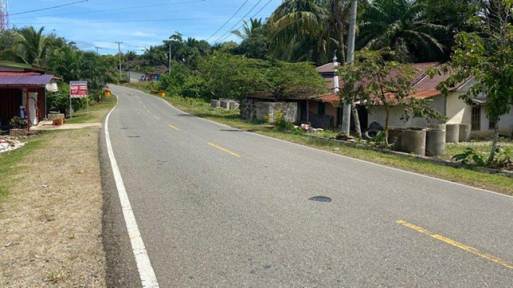 Lubang Mengintai di Jalintim Inhu saat Arus Balik, Polisi Minta Pengendara Hati-Hati