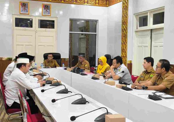 Wawako Raja Ariza Pimpin Rakor Perangkat Daerah Bersama Tim Tanjungpinang Peduli Palestina