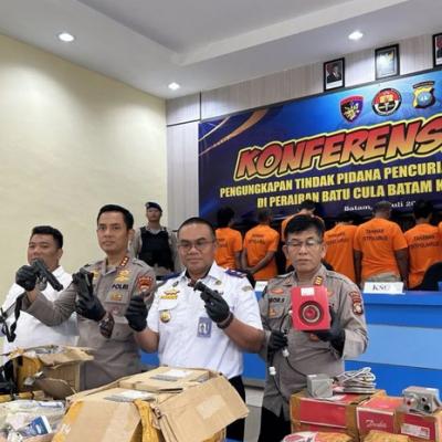 Kirim Surat Resmi ke Kapolri, Angkatan Laut Singapura Apresiasi Polda Kepri Tangkap Perompak