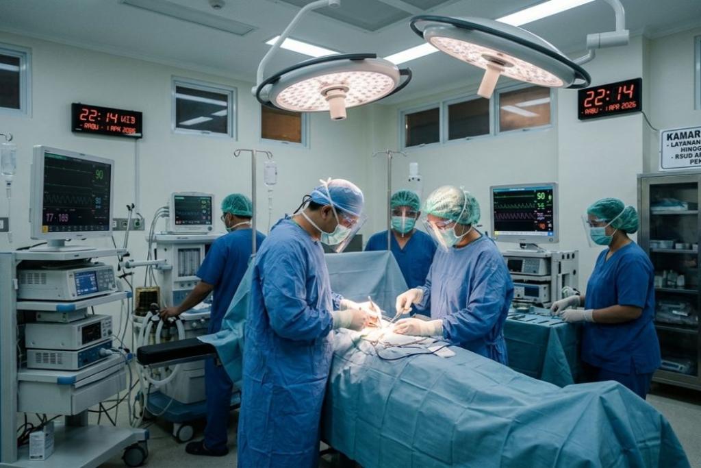 Kurangi Antrean Pasien, RSUD Arifin Achmad Perpanjang Layanan Operasi Hingga Pukul 24.00 WIB
