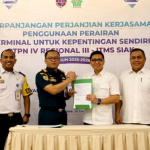 PTPN IV Optimalisasi Efisiensi Delivery CPO melalui Terminal Pelabuhan TUKS ITMS Siak