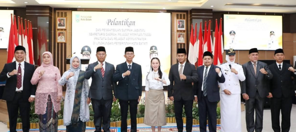 Amsakar–Li Claudia Lantik Pejabat Baru, Dorong Reformasi Birokrasi Cepat dan Adaptif di Batam