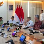 Plt Gubri SF Hariyanto Bahas Tiga Isu Penting Bersama Menhut Raja Juli