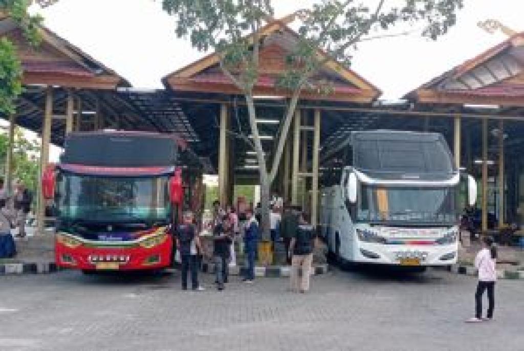Jelang Mudik Lebaran, Terminal BRPS Pekanbaru Perketat Pengawasan Armada Bus
