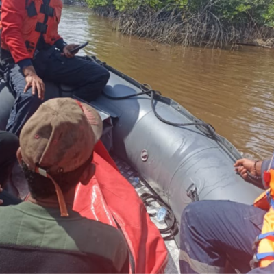 Tim SAR Gabungan Temukan Korban Tenggelam di Sungai Bengkalis Setelah Berjam-jam Pencarian