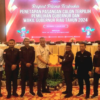 Sukses Amankan Pilkada, KPU-Bawaslu Beri Penghargaan ke Polda Riau