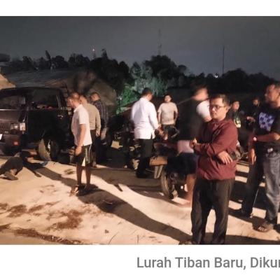 Buang Sampah Sembarangan di Tiban Hills, Pedagang Durian di Batam Disanksi