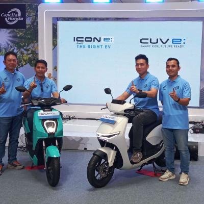 ICON e: dan CUV e: Resmi Mengaspal di Riau, Segini Harganya