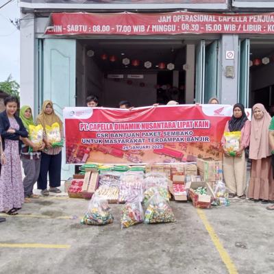 Program Sinergi bagi Negeri PT CDN Riau Bantu Korban Banjir di Kampar dan Pelalawan