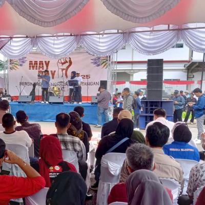 May Day 2025: Buruh Batam Tuntut Hapus Outsourcing