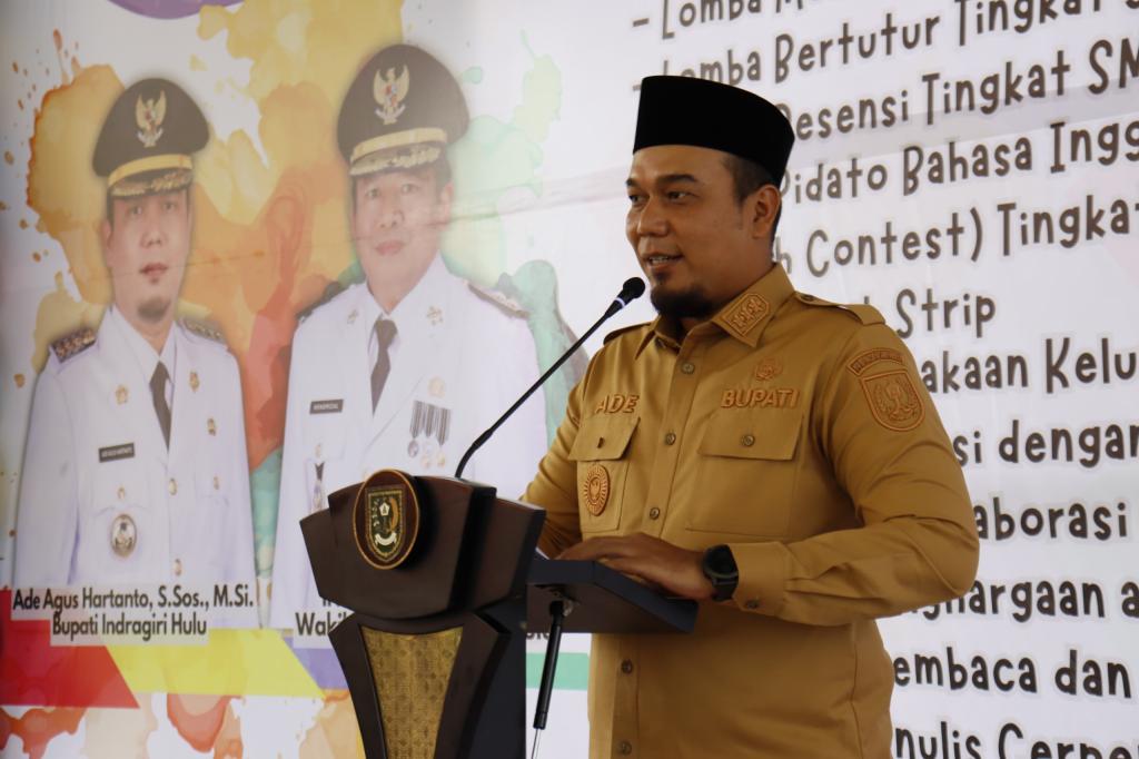 Festival Literasi 2025 Inhu Resmi Dibuka, Dorong Budaya Baca Tanpa Batas