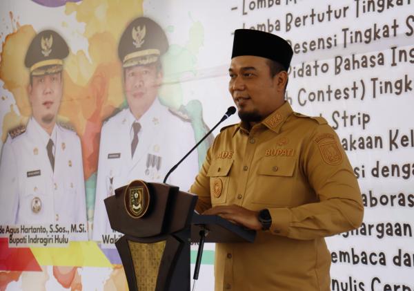 Festival Literasi 2025 Inhu Resmi Dibuka, Dorong Budaya Baca Tanpa Batas