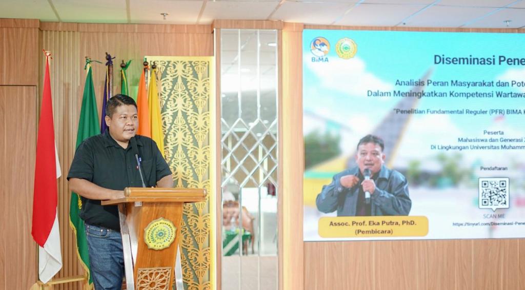 Diseminasi Penelitian Fikom Umri, Hanya 11,68% Dari Sekitar 250.000 Jurnalis Telah Tersertifikasi, Crowdfunding Jurnalismekah Solusinya?