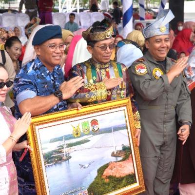 Pemko Batam Gelar Upacara Hari Jadi Batam ke-196 di Dataran Engku Putri