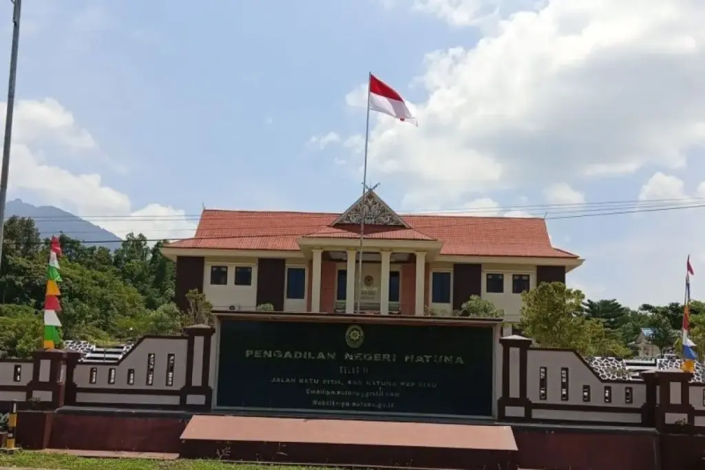 PN Natuna Terapkan KUHP Baru, Mantan Camat Divonis 1 Tahun 8 Bulan